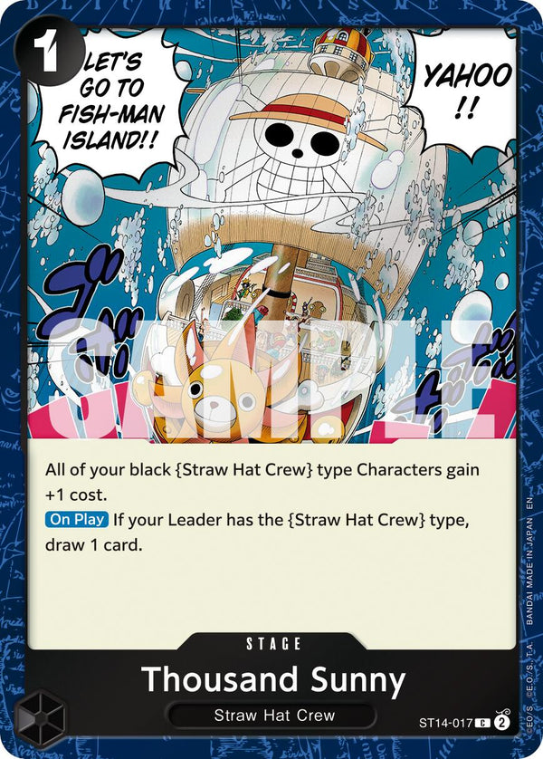 Thousand Sunny (Pirate Foil) [Premium Booster -The Best- Vol. 2]