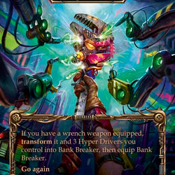 Construct Bank Breaker [JDG052] (Promo)  Cold Foil