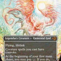 Eirdu, Carrier of Dawn (Borderless) [Lorwyn Eclipsed]