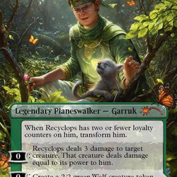 Recyclops, Eco-friendly - Garruk Relentless [Secret Lair Drop Series]