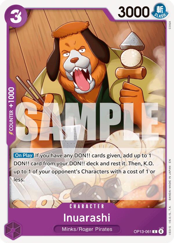 Inuarashi [Carrying On His Will]