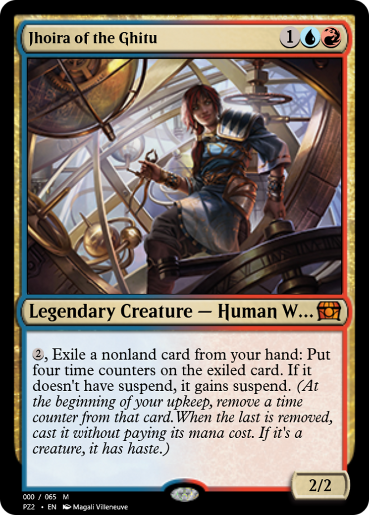 Jhoira of the Ghitu (PZ2-65847) [Treasure Chest] Foil