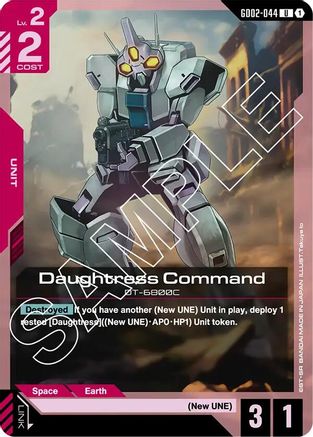 Daughtress Command (GD02-044) - Dual Impact