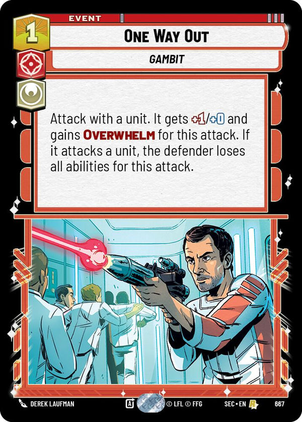 One Way Out (667) (Foil) (667) [Secrets of Power]