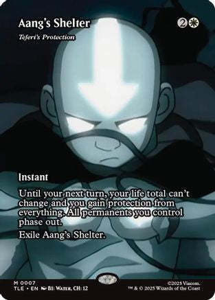 Aang's Shelter - Teferi's Protection (Borderless) [Avatar: The Last Airbender: Eternal-Legal]