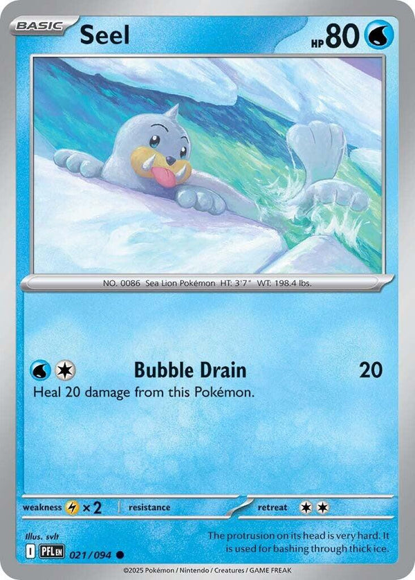 Seel (021/094) [Mega Evolution: Phantasmal Flames]