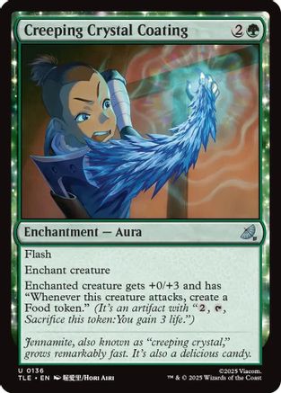Creeping Crystal Coating [Avatar: The Last Airbender: Eternal-Legal]