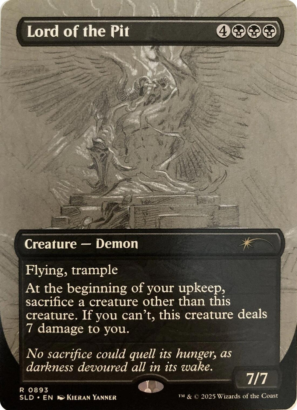 Lord of the Pit (Sketch Showcase) [Secret Lair Drop Series]