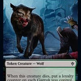 Wolf // Food (16) Double-Sided Token [Throne of Eldraine Tokens]