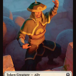 Ally (0006) // Clue (0017) Double-Sided Token [Avatar: The Last Airbender Tokens]