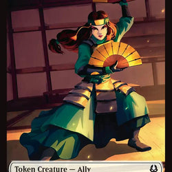 Ally (0007) // Clue (0018) Double-Sided Token [Avatar: The Last Airbender Tokens]