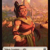 Ally (0008) // Clue (0016) Double-Sided Token [Avatar: The Last Airbender Tokens]