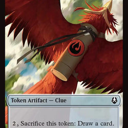 Ally (0008) // Clue (0016) Double-Sided Token [Avatar: The Last Airbender Tokens]