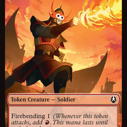 Ballistic Boulder // Soldier (0011) Double-Sided Token [Avatar: The Last Airbender Tokens]