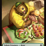 Bear // Food (0020) Double-Sided Token [Avatar: The Last Airbender Tokens]