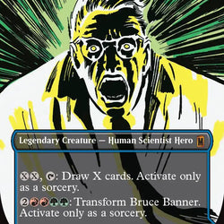 Bruce Banner (Borderless) [Marvel Super Heroes]