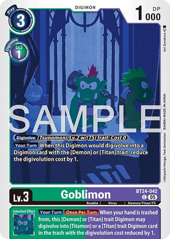 Goblimon [BT24-042] [Time Stranger]
