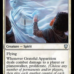 Grateful Apparition [Phyrexia: All Will Be One Commander]