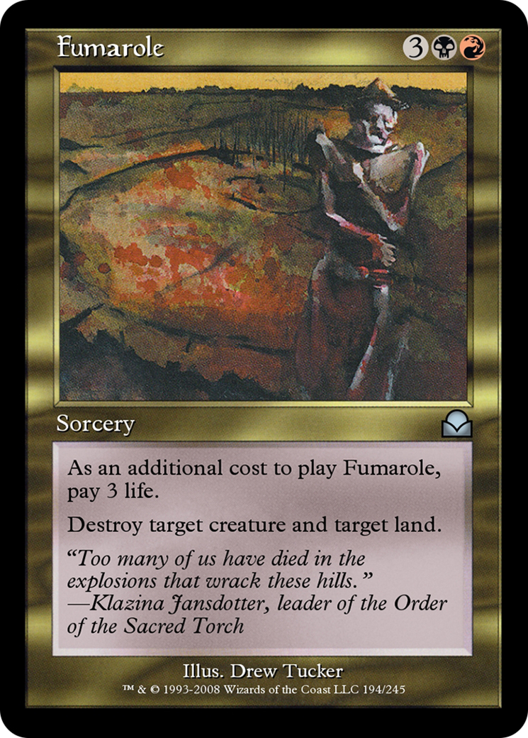Fumarole (ME2-194) [Masters Edition II] Foil