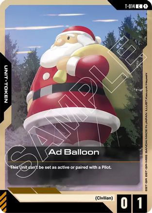 Ad Balloon (T-014) Token (T-014) - Steel Requiem