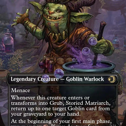 Grub, Storied Matriarch (Borderless) [Lorwyn Eclipsed]