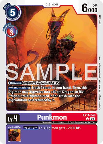 Punkmon [EX11-049] [Dawn of Liberator]