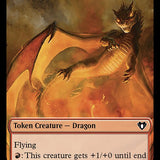Soldier // Dragon (0020) Double-Sided Token [Commander Masters Tokens]