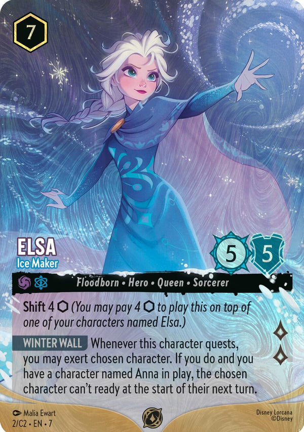 Elsa - Ice Maker (Foil) (2) [Promo Cards]