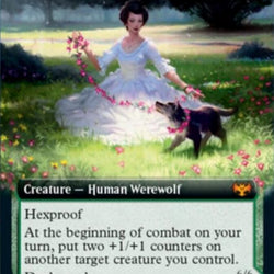 Avabruck Caretaker // Hollowhenge Huntmaster (Extended Art) [Innistrad: Crimson Vow]