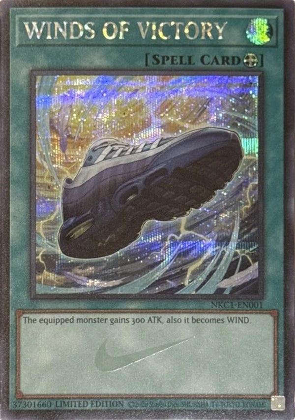 Winds of Victory [NKC1-EN001] Prismatic Secret Rare