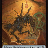 Scarecrow // Treasure Double-Sided Token [Lorwyn Eclipsed Tokens]
