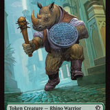 Rhino Warrior // Elemental (0010) Double-Sided Token [Lorwyn Eclipsed Tokens]