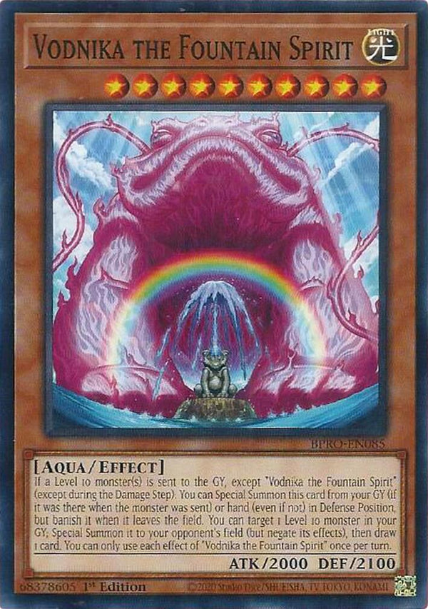 Vodnika the Fountain Spirit [BPRO-EN085] Common