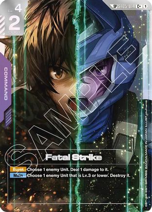 Fatal Strike (SP) (C+) (ST05-014) - Steel Requiem Holofoil