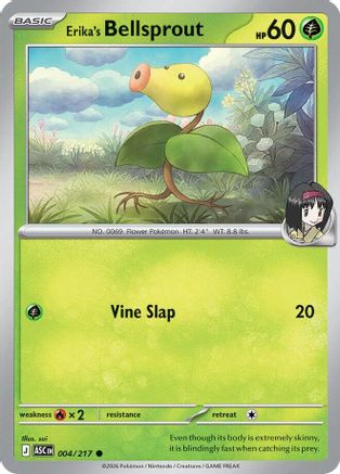 Erika's Bellsprout - 4/217 [ME Ascended Heroes] - Reverse Holofoil