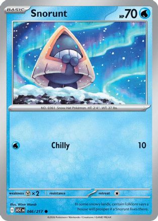 Snorunt - 046/217 [ME Ascended Heroes] - Reverse Holofoil