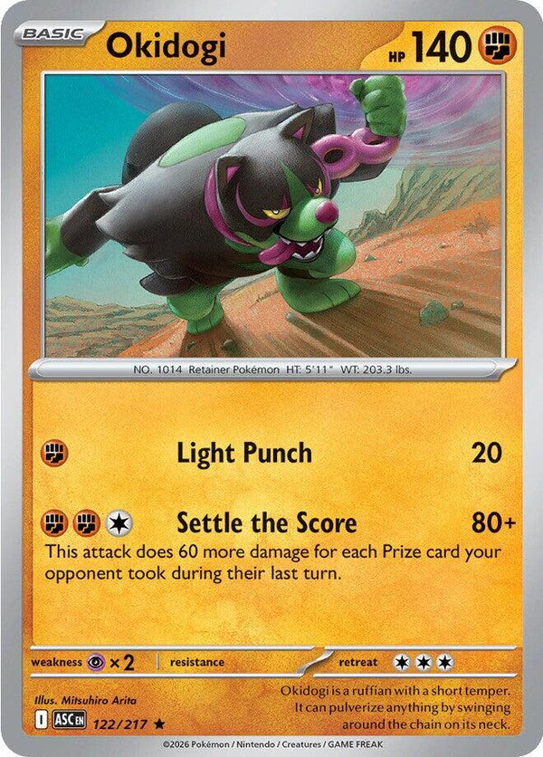 Okidogi (122/217) [Mega Evolution: Ascended Heroes]