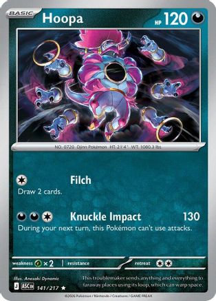 Hoopa - 141/217 [ME Ascended Heroes] - Reverse Holofoil