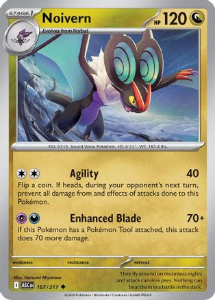 Noivern - 157/217 [ME Ascended Heroes] - Reverse Holofoil