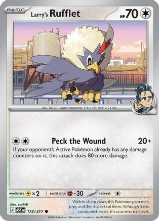 Larry's Rufflet - 173/217 [ME Ascended Heroes] - Reverse Holofoil