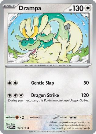 Drampa - 176/217 [ME Ascended Heroes] - Reverse Holofoil