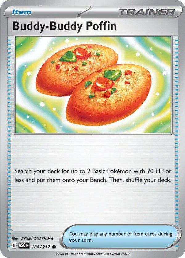Buddy-Buddy Poffin (184/217) [Mega Evolution: Ascended Heroes]