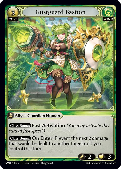 Gustguard Bastion (235) [Mortal Ambition Alter Edition]