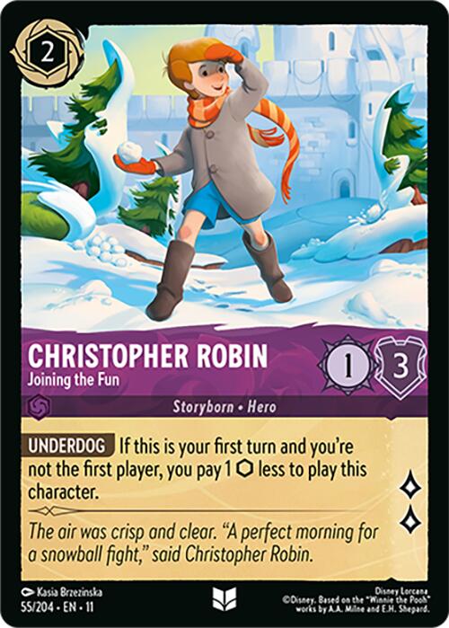 Christopher Robin - Joining the Fun (55/204) [Winterspell]