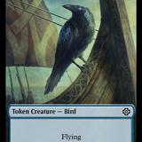 Bird // Merfolk (0003) Double-Sided Token [The Lost Caverns of Ixalan Commander Tokens]