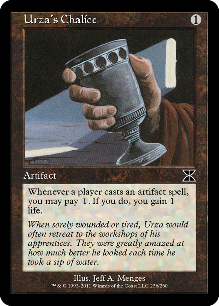 Urza's Chalice (ME4-236) [Masters Edition IV] Foil