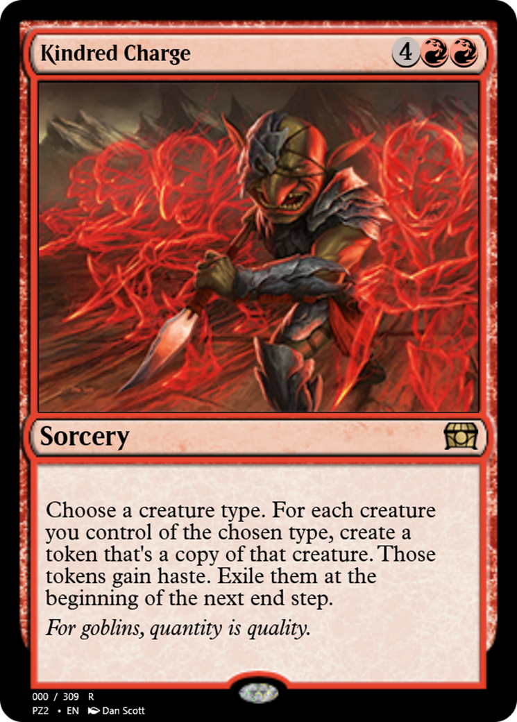 Kindred Charge (PZ2-65721) [Treasure Chest] Foil