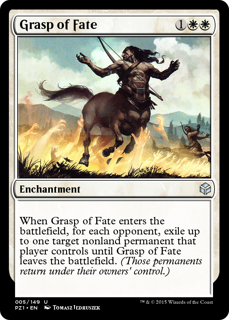 Grasp of Fate (PZ1-005) [Legendary Cube Prize Pack]