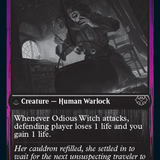 Ragged Recluse // Odious Witch [Innistrad: Double Feature]