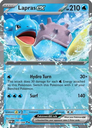 Lapras ex (022/088) [Mega Evolution: Perfect Order]